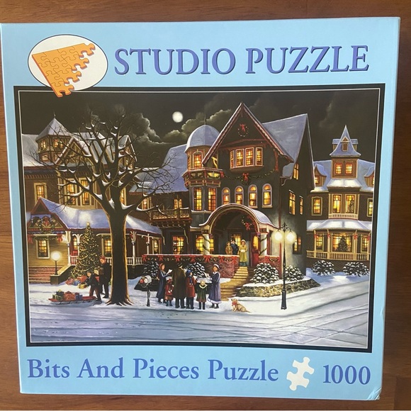 2 Bits and Pieces Christmas Jigsaw Puzzles- 1000 piece - Picture 4 of 6